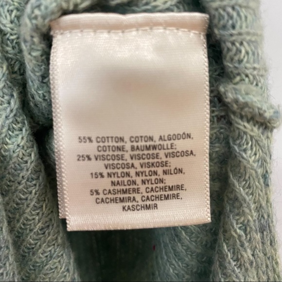 Moth by Anthropologie Lightweight Crewneck Tunic Sage Green Sz Medium - Picture 9 of 11